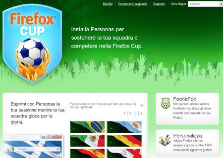 I Temi dei Mondiali di Calcio per Firefox e Chrome