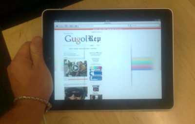 Prima visita con iPad su GugolRep.com ;)
