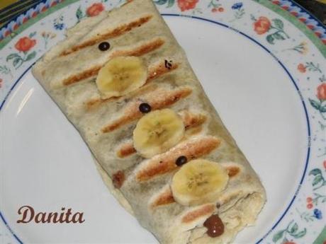 ....e golosa: nutella e banane