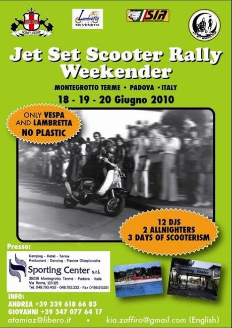 JET SET SCOOTER RALLY WEEKENDER 2010
