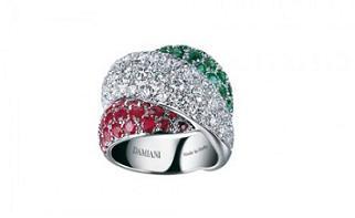 Anello Damiani in onore dell'Unità d'Italia