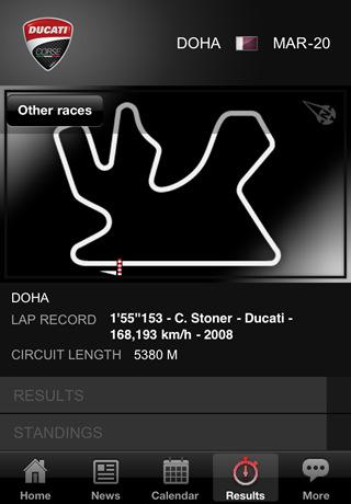 Su App Store l’applicazione ufficiale di Ducati Corse