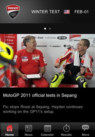 Su App Store l’applicazione ufficiale di Ducati Corse