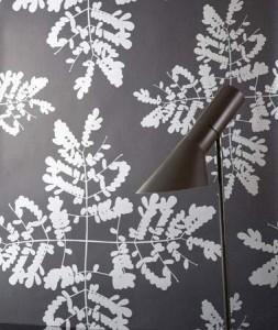 carta da parati bianca e nera stile vintage Carta da parati in bianco e nero