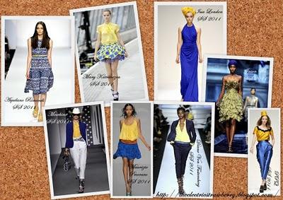 Summer trend 2011: Blue & Yellow