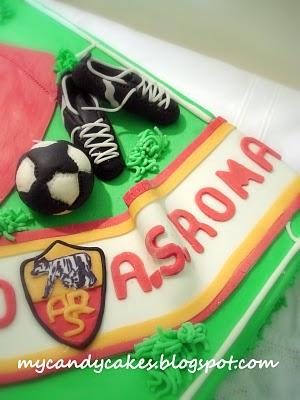 Derby cake- torta Lazio e Roma