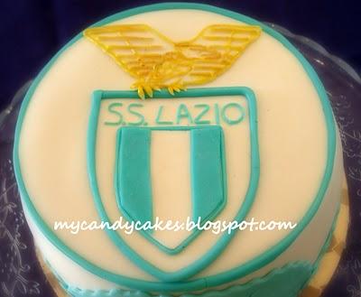 Derby cake- torta Lazio e Roma