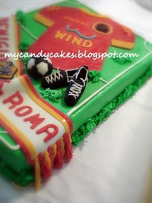 Derby cake- torta Lazio e Roma