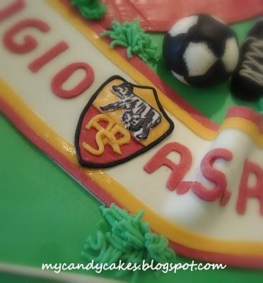 Derby cake- torta Lazio e Roma