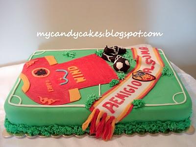 Derby cake- torta Lazio e Roma