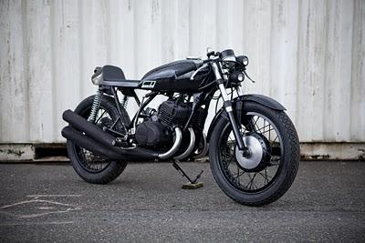 1975 Kawasaki S1 Café Racer by Twinline