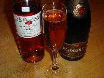 Champagne cup - Fraise Royal