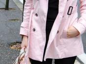 Pale Pink Trench Coat