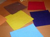 Cubo colori feltro