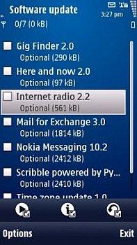 Symbian S60V5: Update 2.2 per Internet Radio