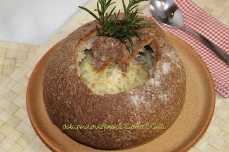 ZUPPA DI CIPOLLE AL ROSMARINO di Dolcipensieri