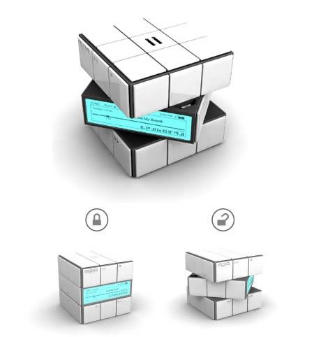 Amanti del Rompicapo? Il Cubo di Rubik si trasforma in un MP3!