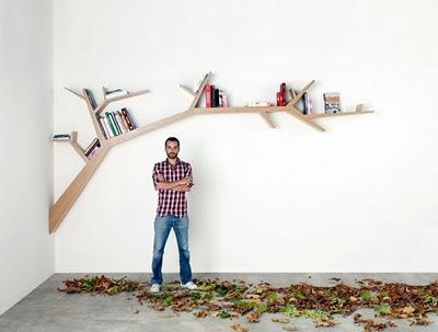 DESIGN | Branch Book Shelf, la libreria di Olivier Dollé