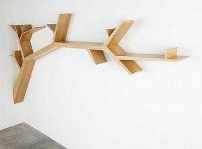 DESIGN | Branch Book Shelf, la libreria di Olivier Dollé