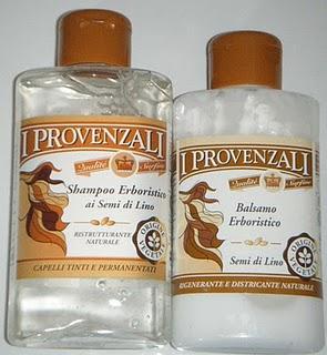 Shampoo - Balsamo e Maschera Capelli 'I Povenzali' - linea semi di lino