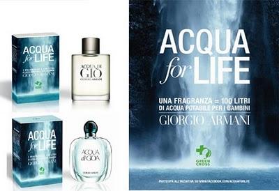 NEWS: Acqua for Life Armani