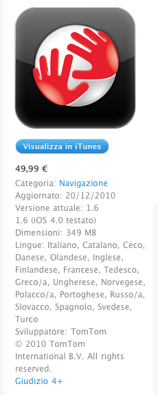 TomTom sconta le sue applicazioni per un breve periodo!!