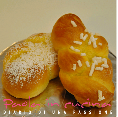 TRECCINE DI PANBRIOCHE CON LEMON CURD E ZUCCHERO IN GRANE...