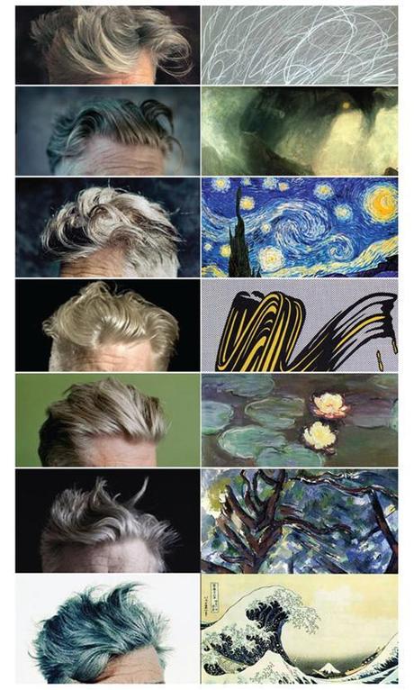 L’arte nei capelli: David Lynch