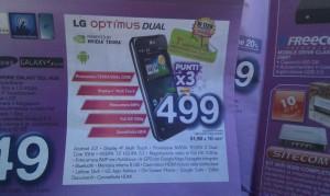 Optimus Dual Unieuro 300x179 LG Optimus Dual, dal 24 Marzo anche da Unieuro