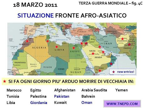 18 marzo 2011: situazione fronte afro-asiatico