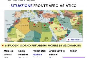 18 marzo 2011: situazione fronte afro-asiatico