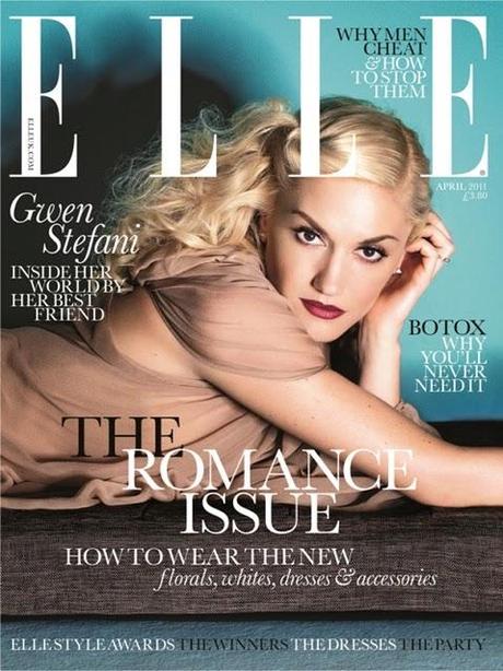GWEN STEFANI//ELLE UK//Cover//April2O11
