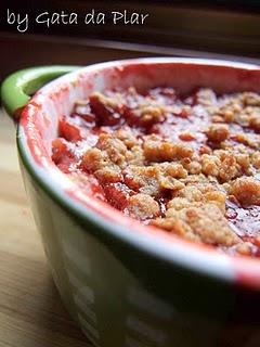 CRUMBLE DI FRAGOLE SPEZIATE