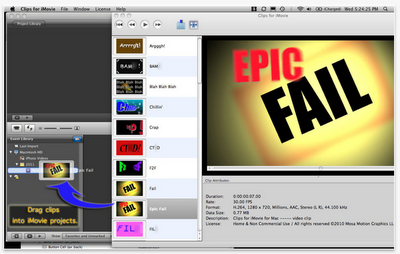 Clips for iMovie: tanti nuovi effetti per i nostri filmati