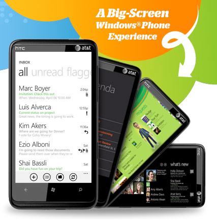 att htc hd7s AT&T scatenata: HTD HD7s e LG Thrill 4G (3D Enabled)