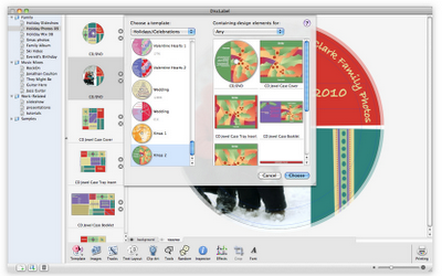 DiscLabel ottima applicazione per creare e stampare copertine per CD e DVD col nostro Mac