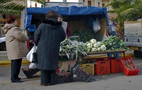 Tipico mercatino agricolo