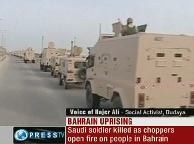 Bahrein: foto-cronaca di un’invasione che non vediamo nei nostri media.