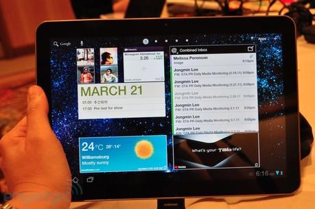 touchwizux14 Samsung Galaxy Tab 8.9: foto, video, caratteristiche, prezzo e data di uscita