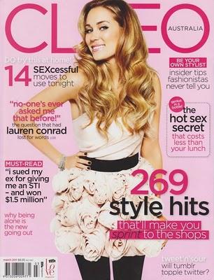 MAGAZINE// Lauren Conrad's cover 2011