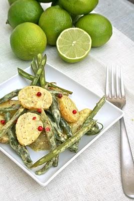 Insalata di patate novelle e fagiolini...e un inseguimento