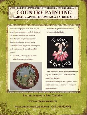 Corsi di Country Painting in Provincia di Alessandria