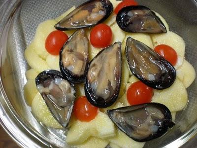 Riso, patate e cozze di Hiroshima