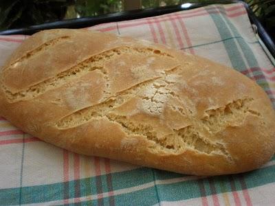 Ciabatta con licoli e gli albumi del panettone