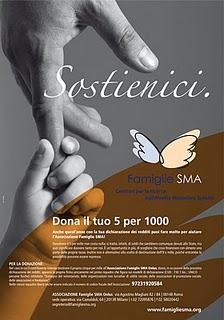 Anche quest'anno dona il tuo 5 per 1000 a Famiglie SMA