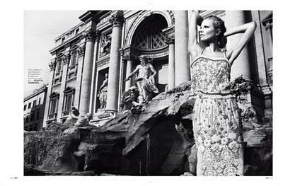 Ragnhild Jevne in Dolce & Gabbana su Elle Ukraine