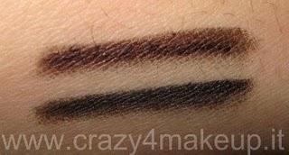 Beauty collection Prima Uscita 2 MATITE OCCHI in 4 colori + swatches