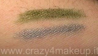 Beauty collection Prima Uscita 2 MATITE OCCHI in 4 colori + swatches