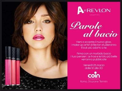 parole al bacio con revlon e a da coin 1