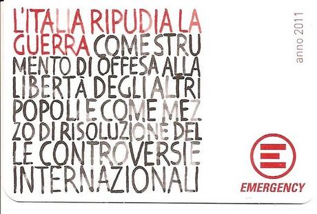 Propongo di abrogare l'articolo 11 della Costituzione